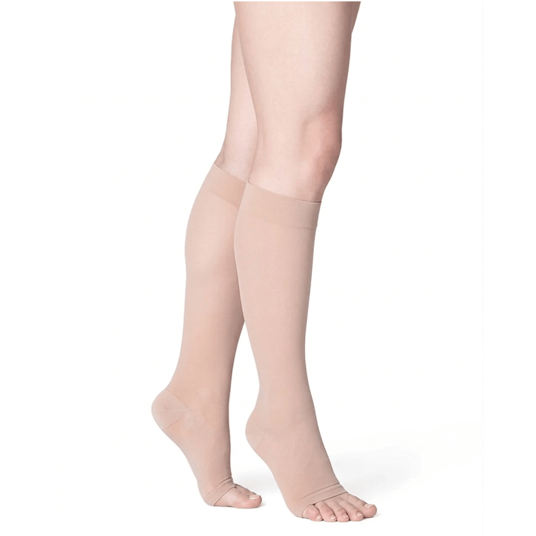 Sigvaris Sheer Open Toe Knee High - YoU Compression Wear