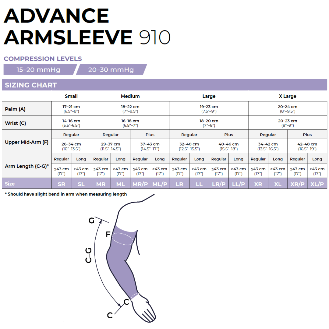 Sigvaris Advance Armsleeve - YoU Compression Wear