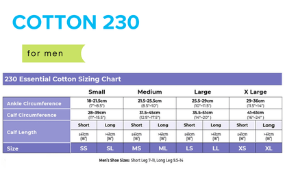 Sigvaris Cotton Knee High (Men&