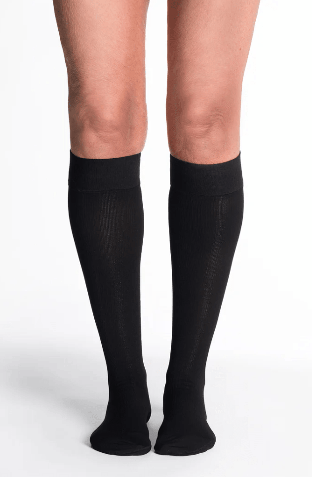 Sigvaris Cotton Knee High with Grip - Top - YoU Compression Wear