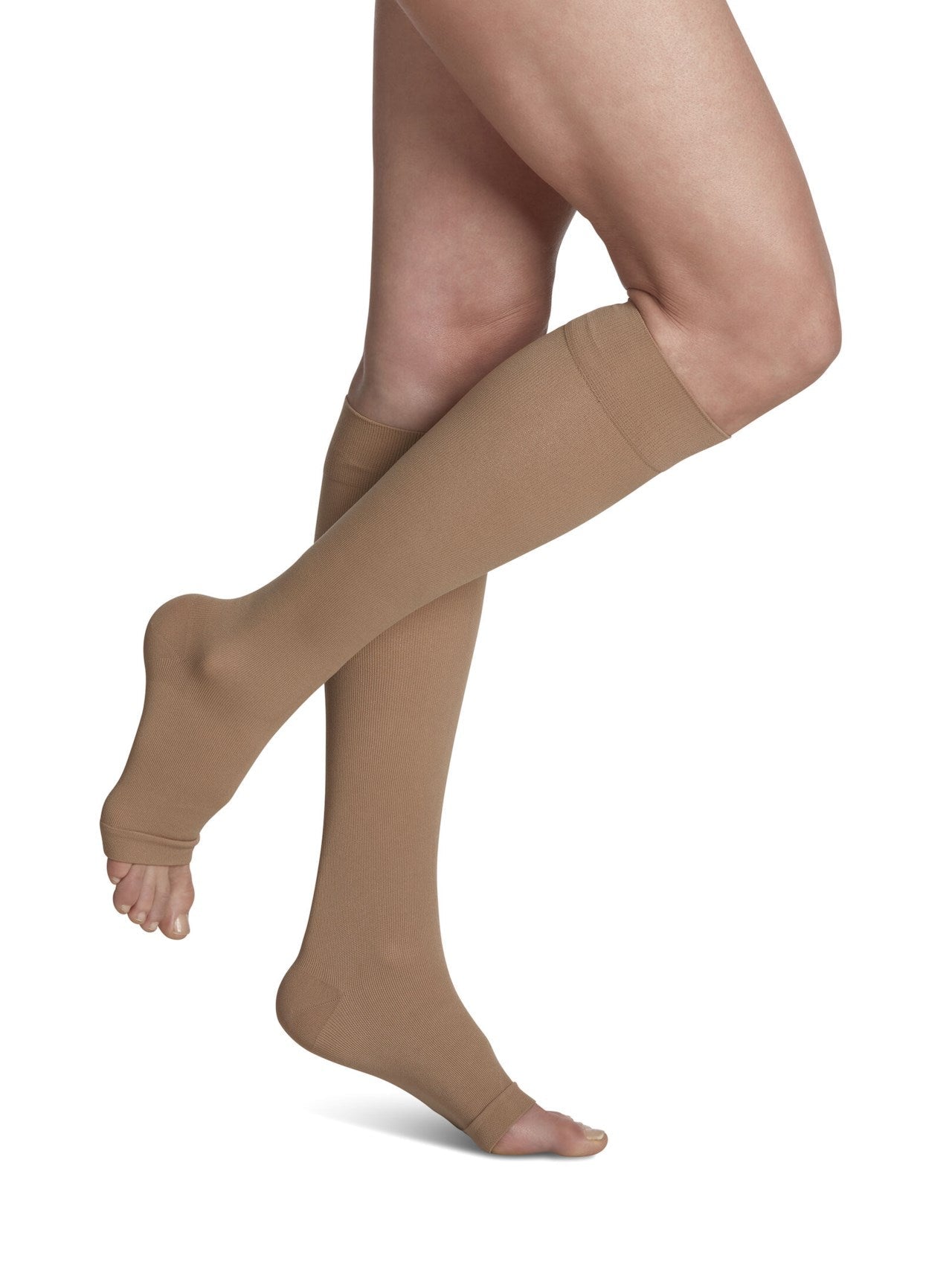 Sigvaris Cotton Knee High with Grip Top (Women&