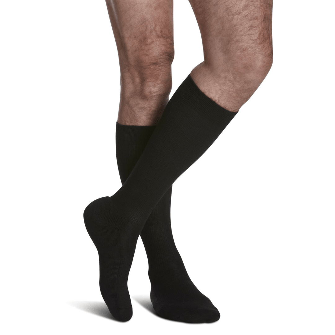 Sigvaris Cushioned Cotton 20 - 30 mmHg Knee High - YoU Compression Wear