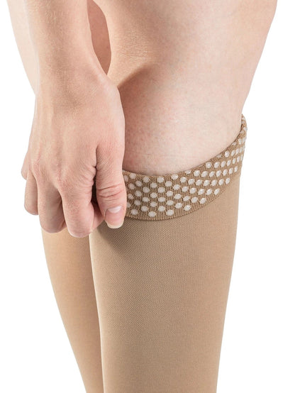 Sigvaris Opaque Knee High with Grip - Top - YoU Compression Wear