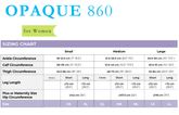Sigvaris Opaque Pantyhose PLUS - YoU Compression Wear