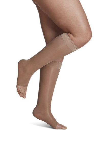 Sigvaris Sheer Fashion 15 - 20 mmHg Knee High - YoU Compression Wear
