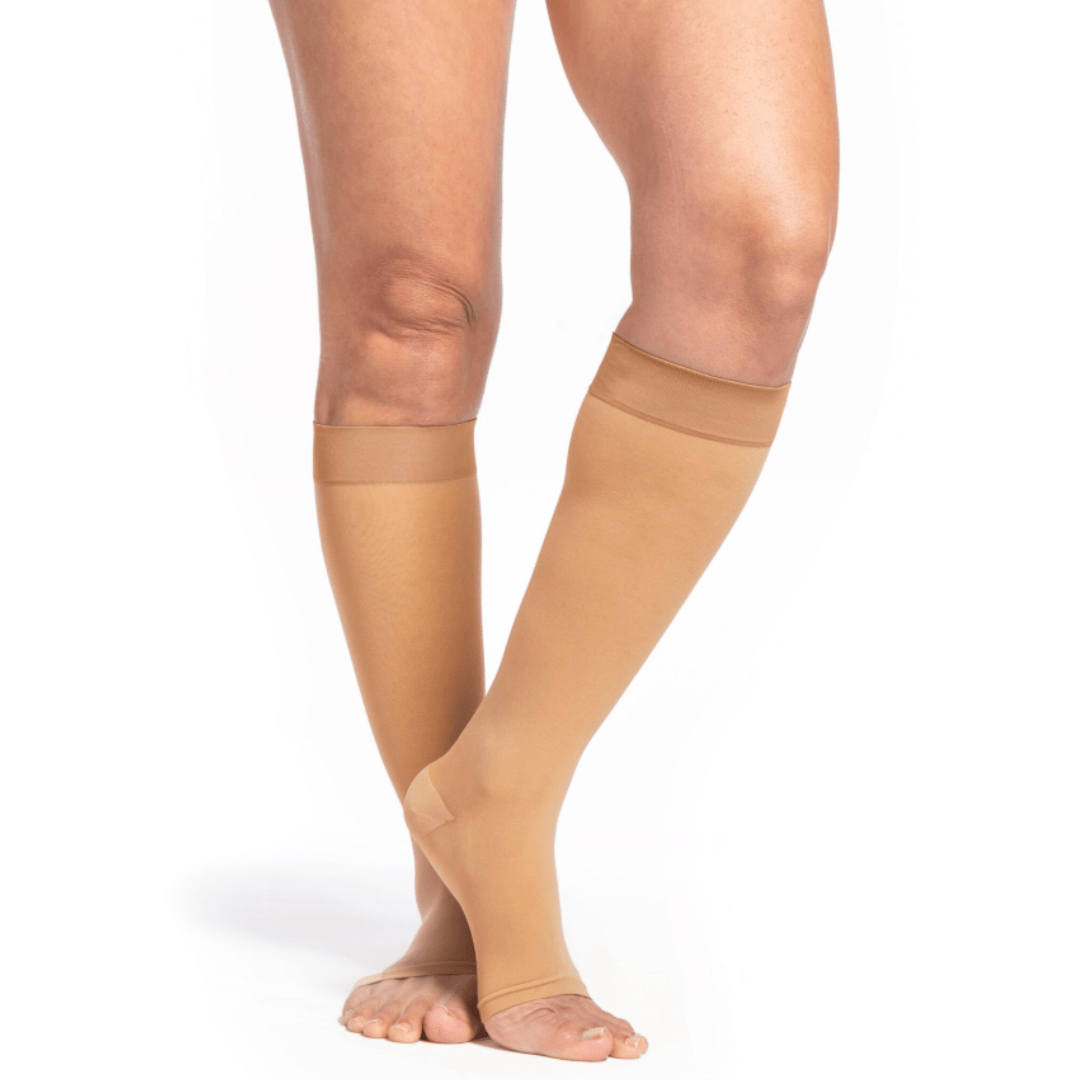 Sigvaris Sheer Open Toe Knee High - YoU Compression Wear