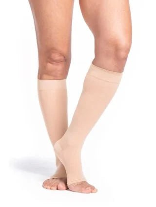 Sigvaris Sheer Open Toe Knee High - YoU Compression Wear