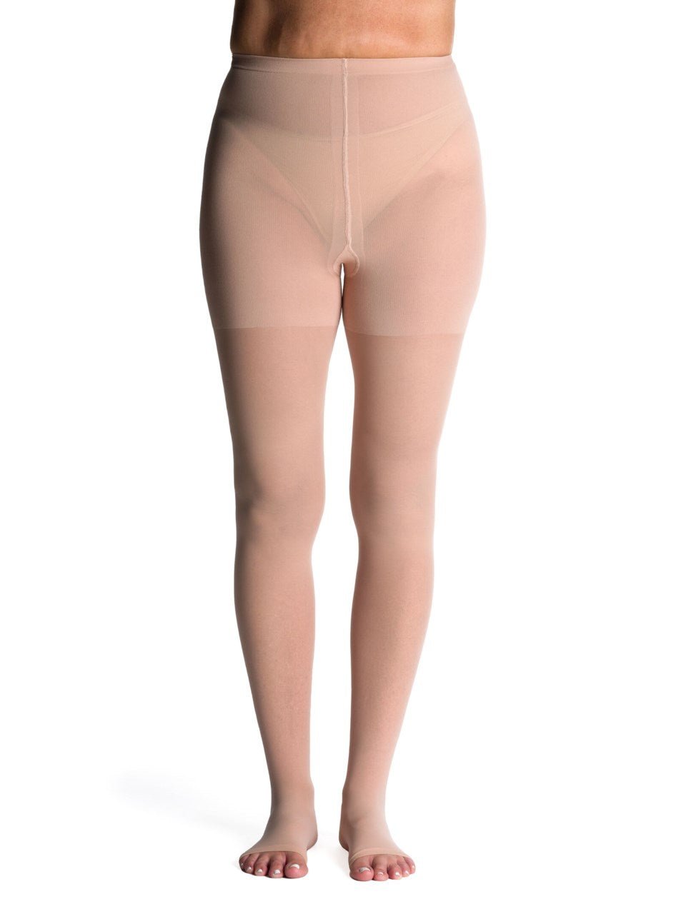 Sigvaris Sheer Open Toe Pantyhose 30 - 40 mmHg - YoU Compression Wear