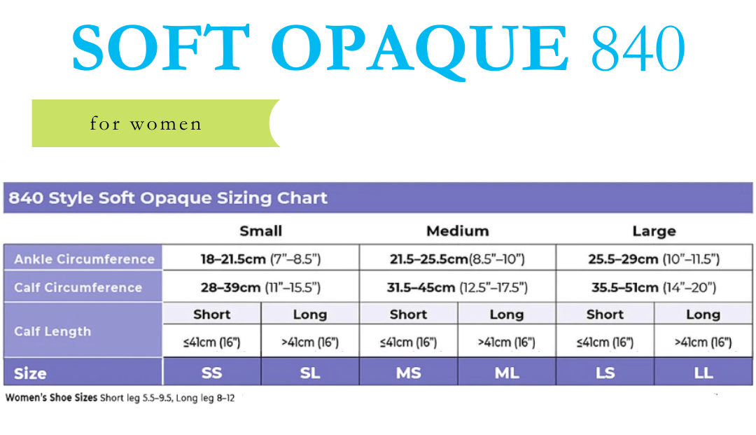 Sigvaris Soft Opaque Knee High - YoU Compression Wear