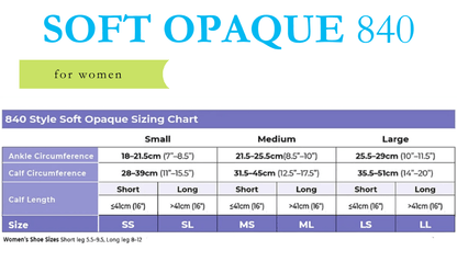 Sigvaris Soft Opaque Knee High - YoU Compression Wear