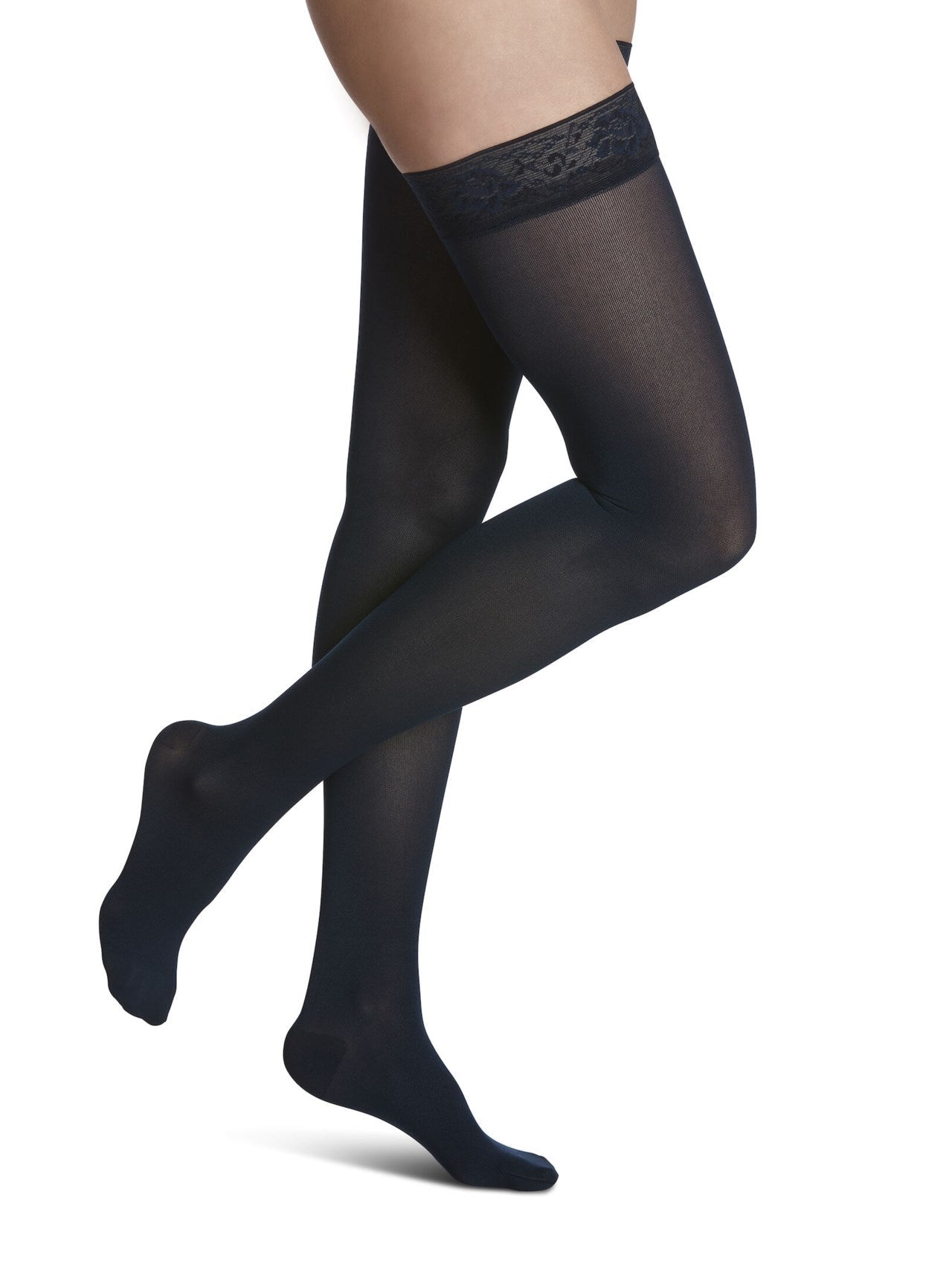 Sigvaris Soft Opaque Thigh High - YoU Compression Wear