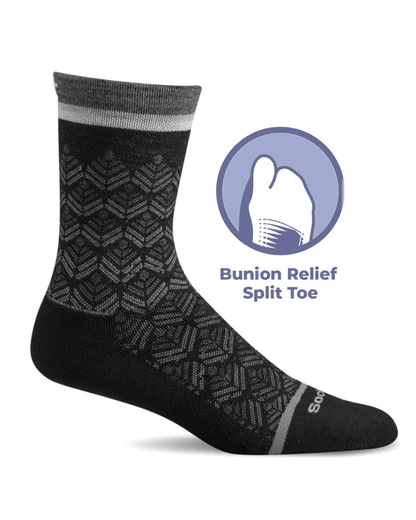 SockWell Revolution Bunion Crew Socks | Non-Compression Split Toe - YoU Compression Wear