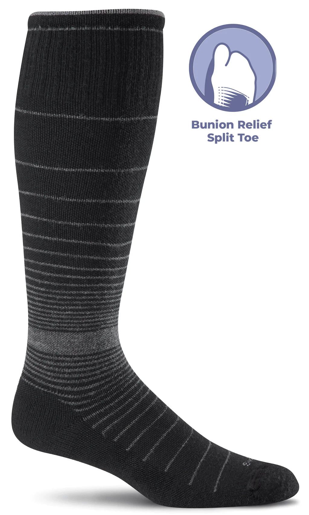 SockWell Revolution - Bunion Knee High 15 - 20 mmHg Compression - YoU Compression Wear
