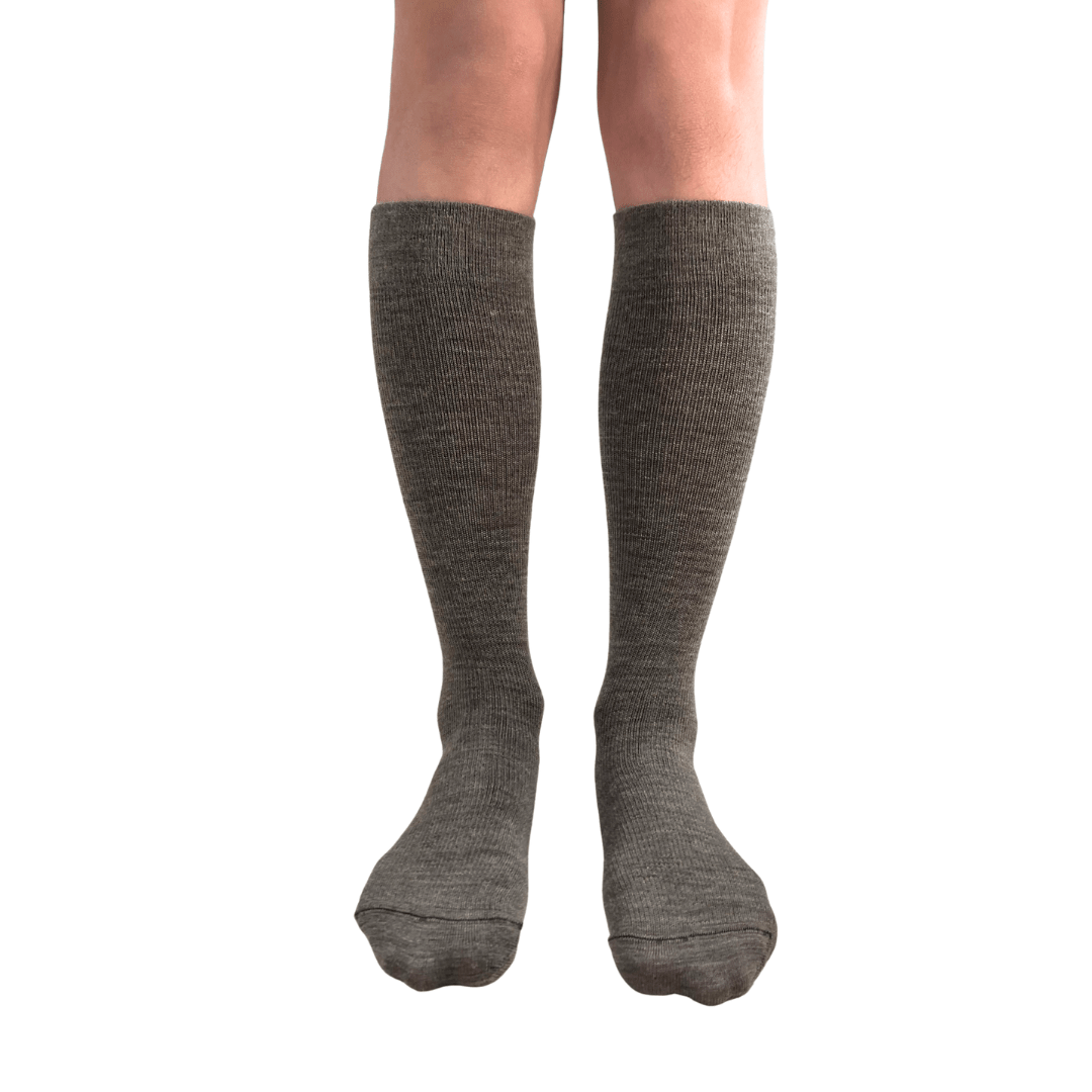 YoU Compression® MOCHA Alpaca WOOL • 15 - 20 mmHg Knee High - YoU Compression Wear
