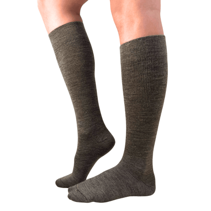 YoU Compression® MOCHA Alpaca WOOL • 15 - 20 mmHg Knee High - YoU Compression Wear