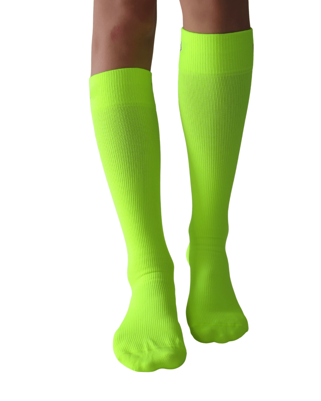 YoU Compression® Neon Yellow Knee High 20 - 30 mmHg - YoU Compression Wear