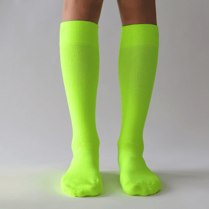 YoU Compression® Neon Yellow Knee High 20-30 mmHg Compression Socks - YoU Compression Wear