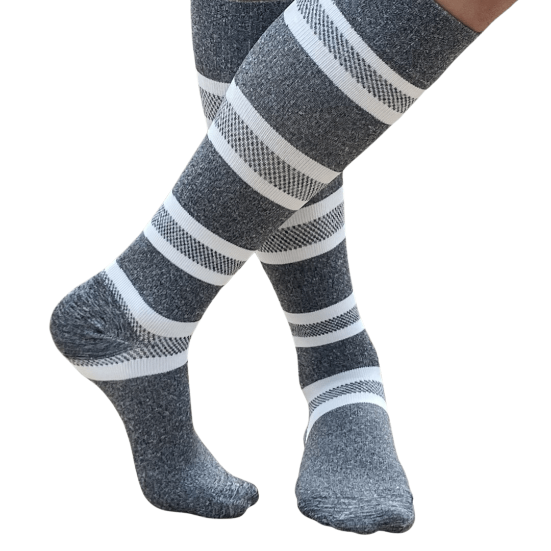 YoU Compression® Stripes Collection Knee High 20 - 30 mmHg - YoU Compression Wear