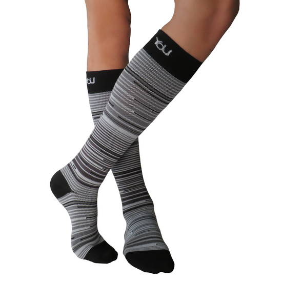 Black Ombre | Knee High 20-30 mmHg