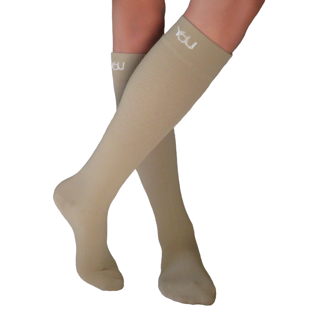YoU Compression® 3 Pairs Knee High 15-20 mmHg