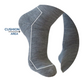 YoU Compression® Grey Merino Wool CUSHION Knee High 20-30 mmHg