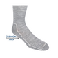 YoU Compression® Light Grey Merino Wool CUSHION Knee High 20-30 mmHg