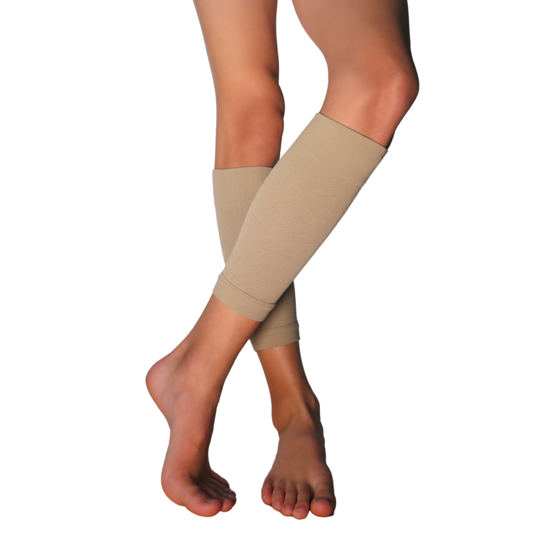 YoU Compression® Coffee Crop 3/4 Calf Sleeves 20-30 mmHg