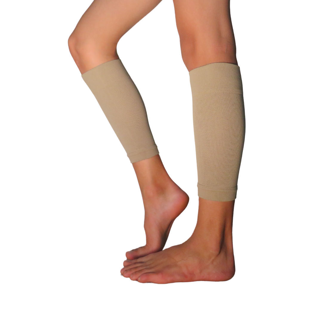 YoU Compression® Coffee Crop 3/4 Calf Sleeves 20-30 mmHg