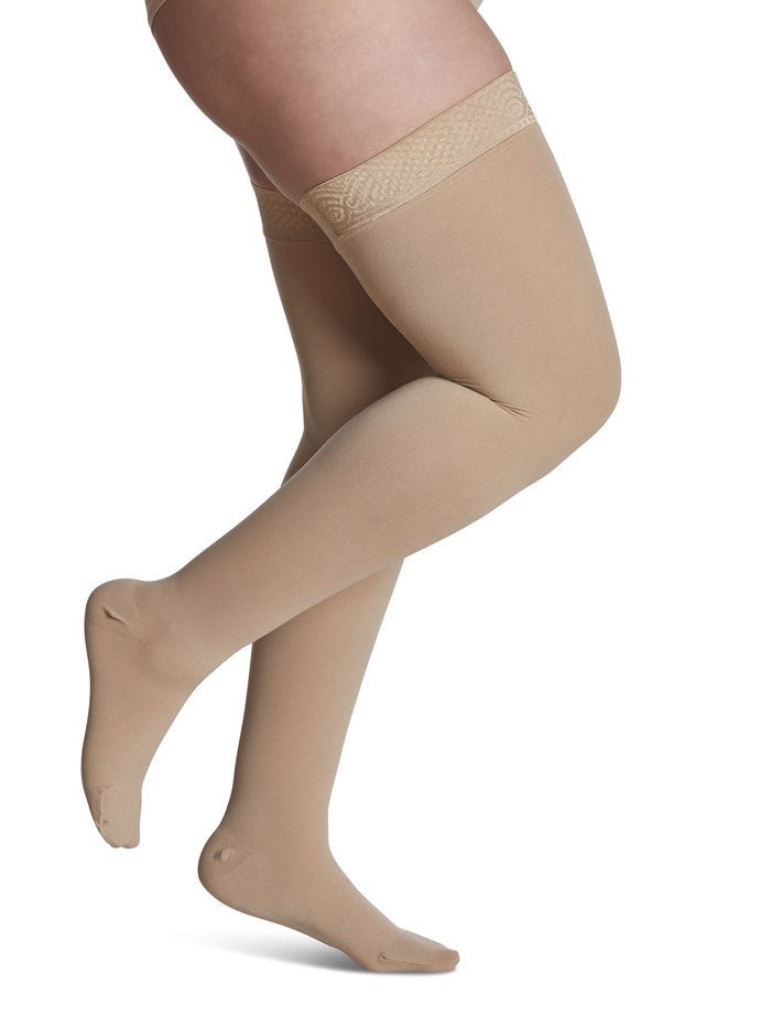 Sigvaris Opaque Thigh High - YoU Compression Wear