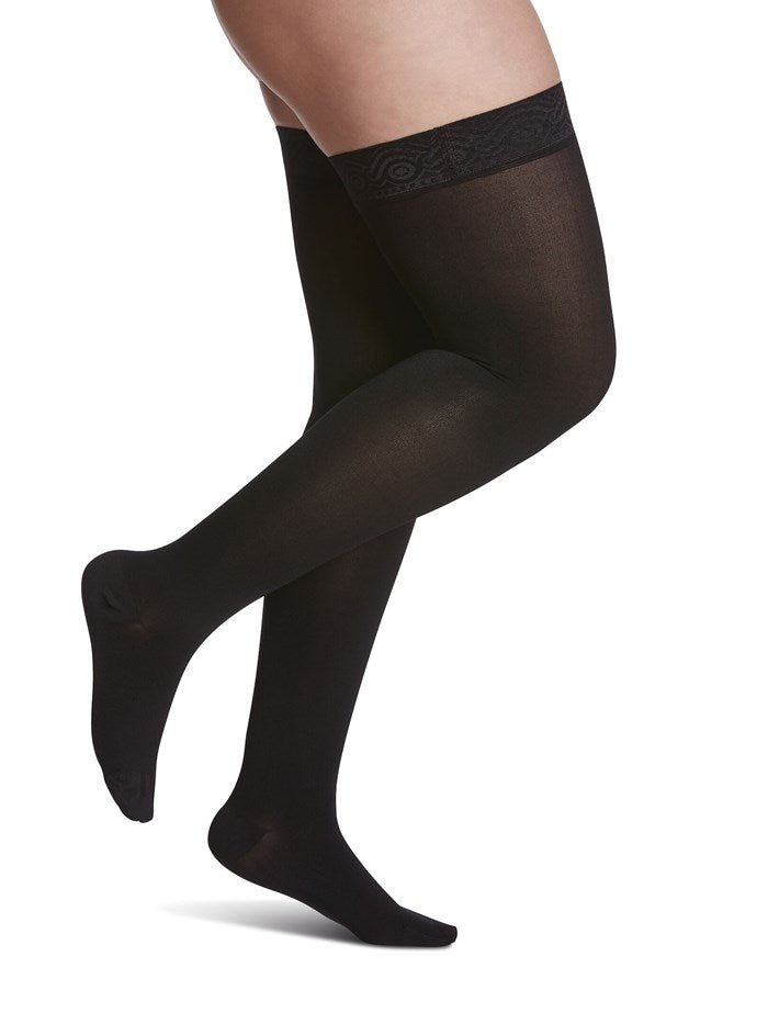 Sigvaris Opaque Thigh High - YoU Compression Wear