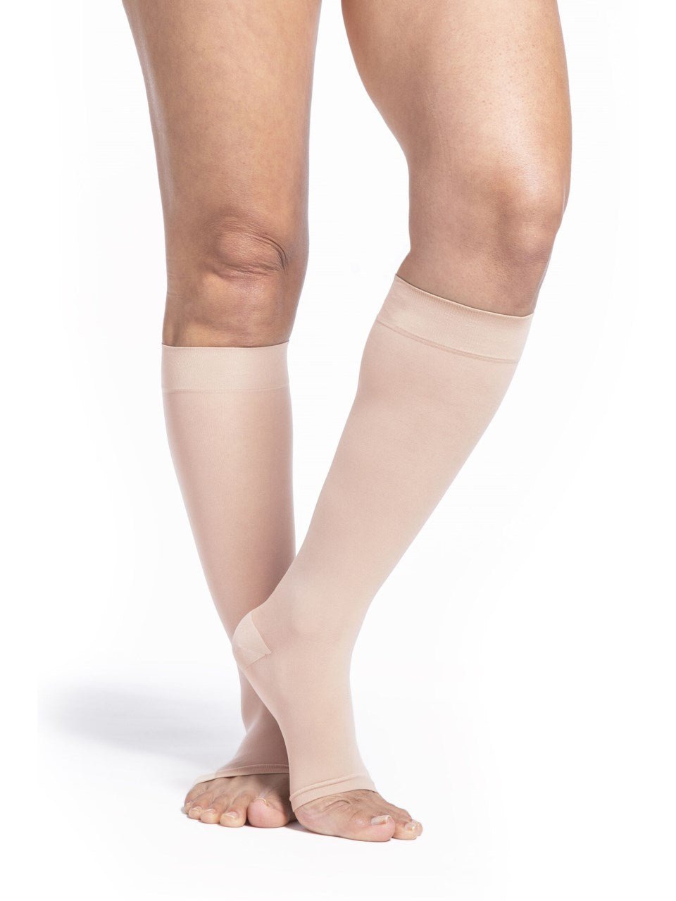 Sigvaris Sheer Open Toe Knee High - YoU Compression Wear