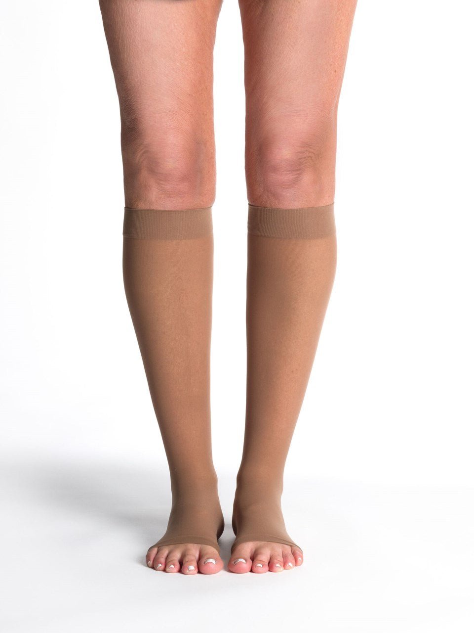 Sigvaris Sheer Open Toe Knee High - YoU Compression Wear