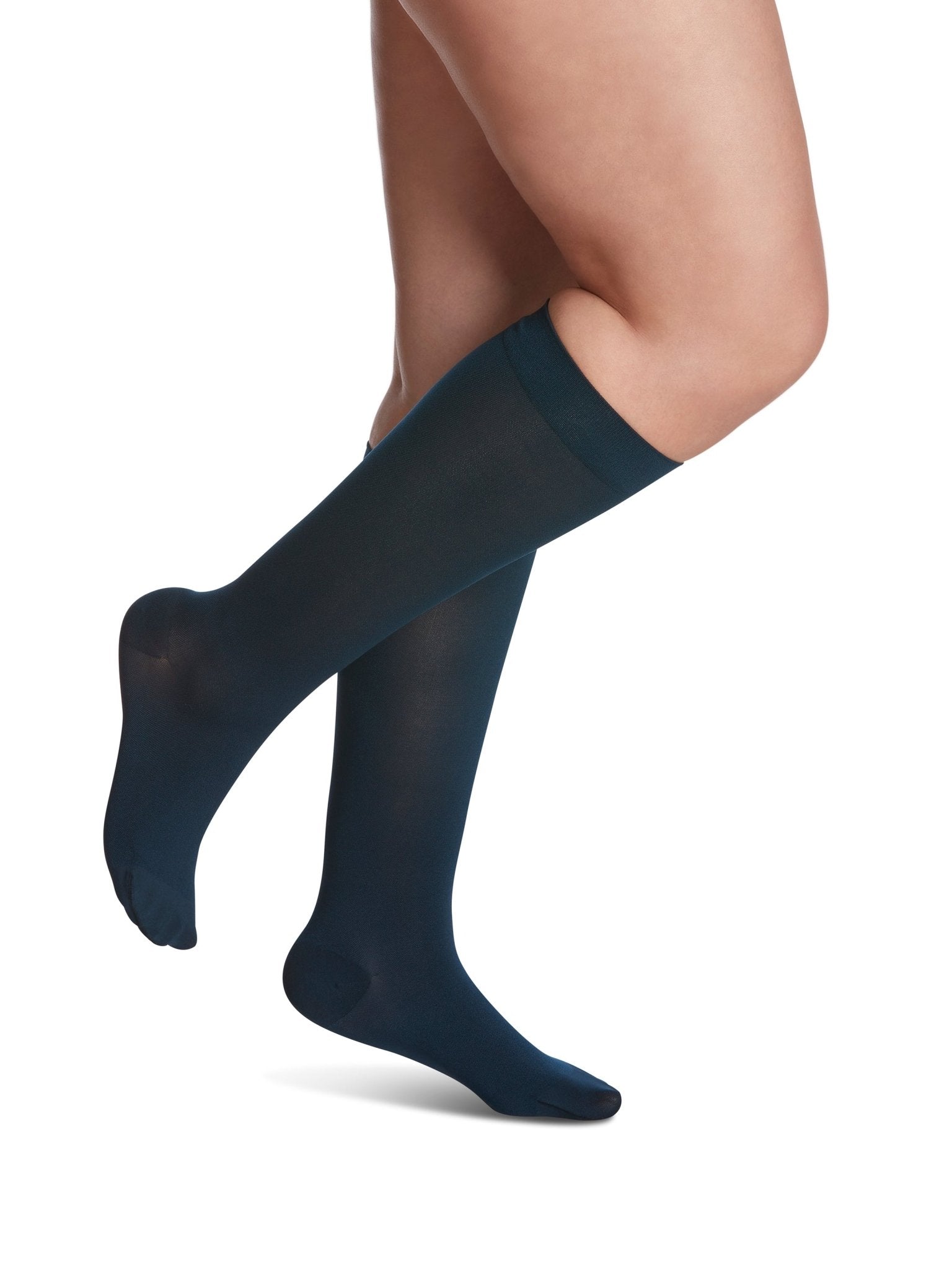 Sigvaris Soft Opaque Knee High • 20 - 30 mmHg &amp; 30 - 40 mmHg - YoU Compression Wear