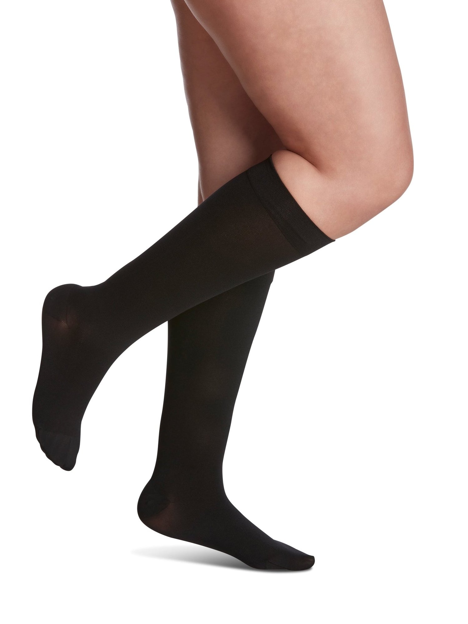 Sigvaris Soft Opaque Knee High • 20 - 30 mmHg &amp; 30 - 40 mmHg - YoU Compression Wear